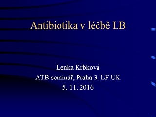 Antibiotický seminář 2016