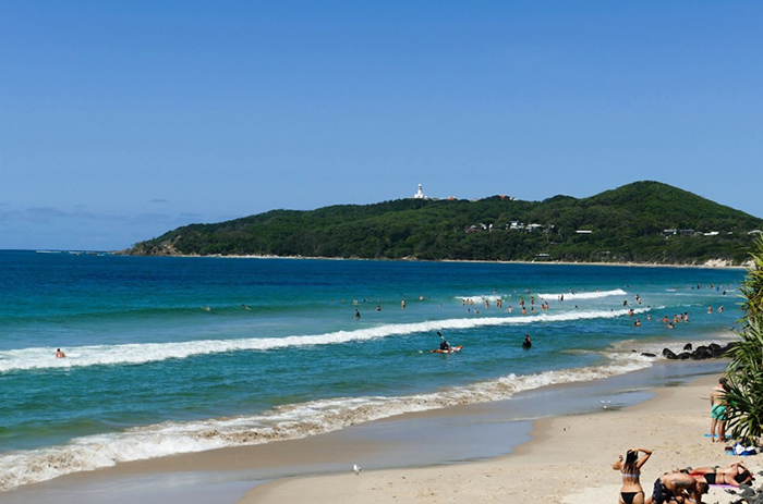 Austrálie: Gold Coast – pláže u Cape Byron