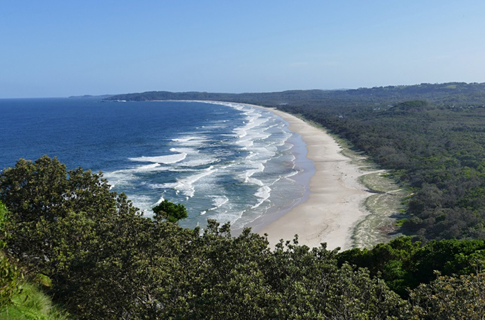 Austrálie: Gold Coast – pláže u Cape Byron