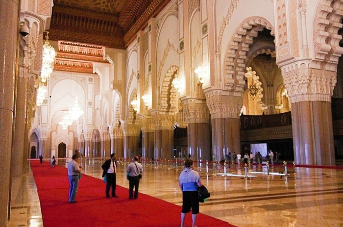 Casablanca: mešita Hasana II.