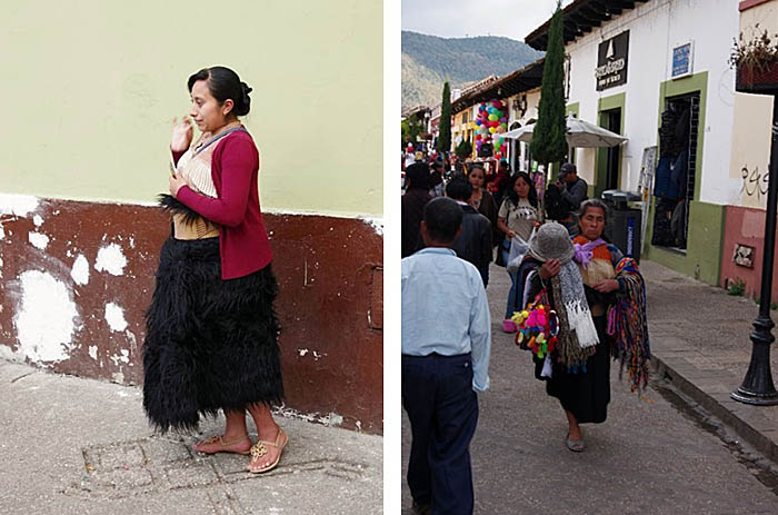 Ženy v San Cristóbal de las Casas