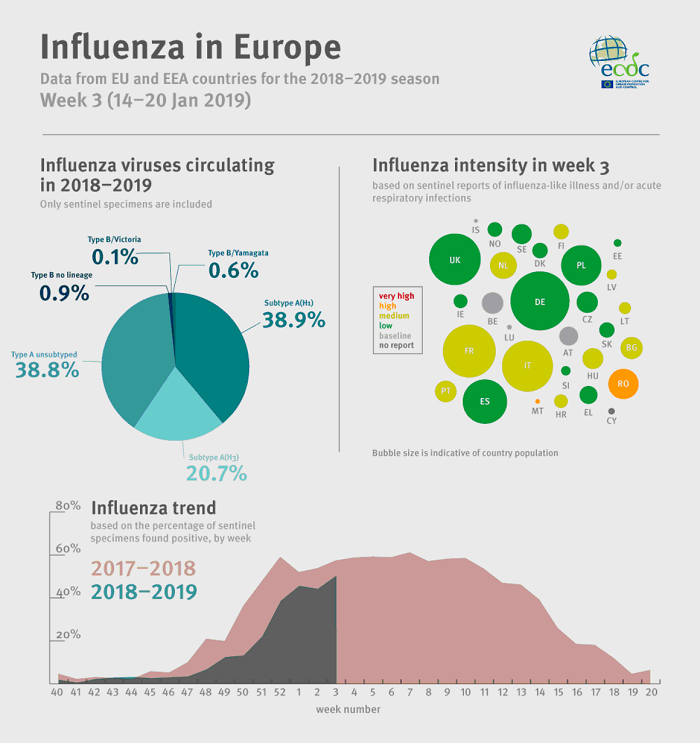 Chřipka v Evropě
