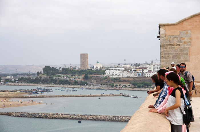 Výhled z kasby na Rabat