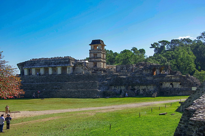 Palenque - palác