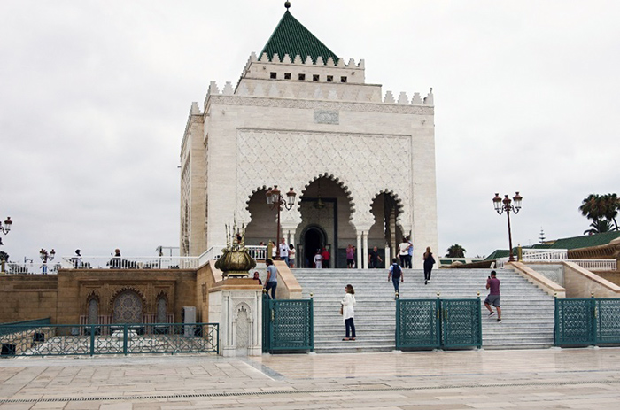 Maroko: Rabat, mauzoleum Muhammada V.