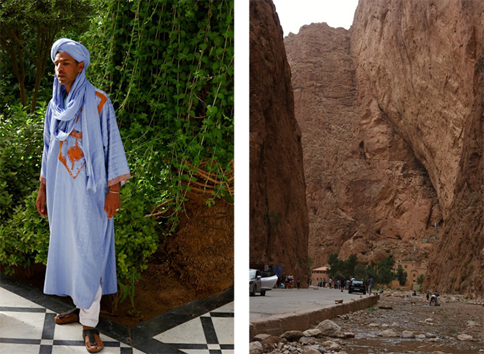 Maroko: Berber z Rissani; Kaňon řeky Todra