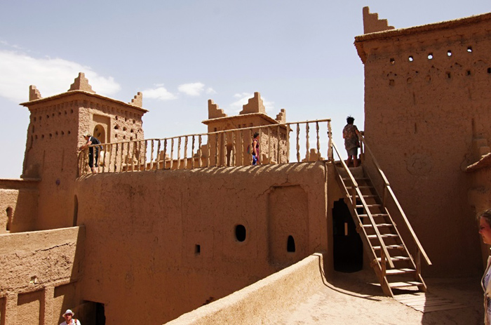 Maroko: uvnitř kasby v Skouře