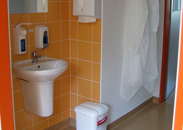 Výbava infekčního oddělení