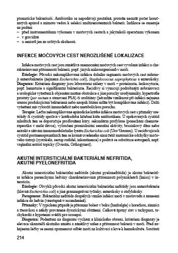 Infekční nemoci ve standardní a intenzivní péči