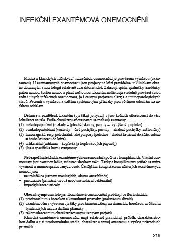 Infekční nemoci ve standardní a intenzivní péči