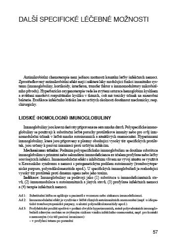 Infekční nemoci ve standardní a intenzivní péči