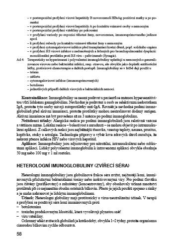Infekční nemoci ve standardní a intenzivní péči