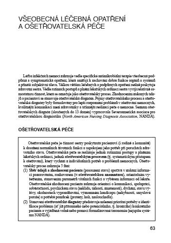 Infekční nemoci ve standardní a intenzivní péči