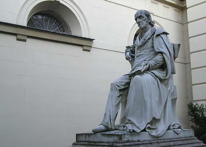 Socha Františka Josefa Ditrichštejna od E. Maxe 1859