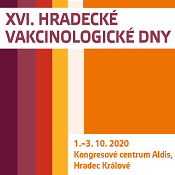 XVI. hradecké vakcinologické dny, Kongresové centrum Aldis, Hradec Králové, 1.-3. 10. 2020
