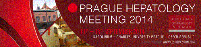 Prague Hepatology Meeting 2014, 11.-13. září 2014 v Karolinu v Praze