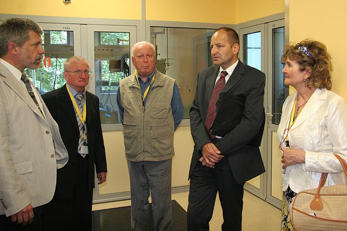 Prohlídka infekčníbho oddělení Masarykovy nemocnice v Ústí nad Labem