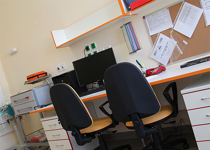 Pracovna lékařů lůžkového oddělení