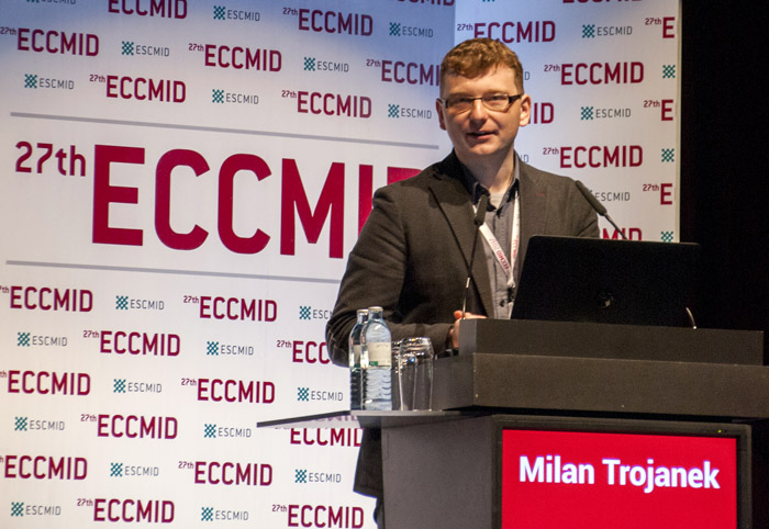 MUDr. Milan Trojánek na ECCMID 2017